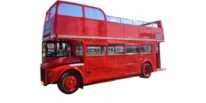 Czerwony Autobus Cabrio AEC Routemaster Open Top